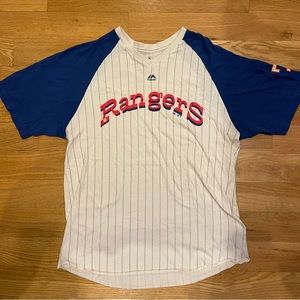 Texas Rangers Cooperstown Collection Tee, Sz L
